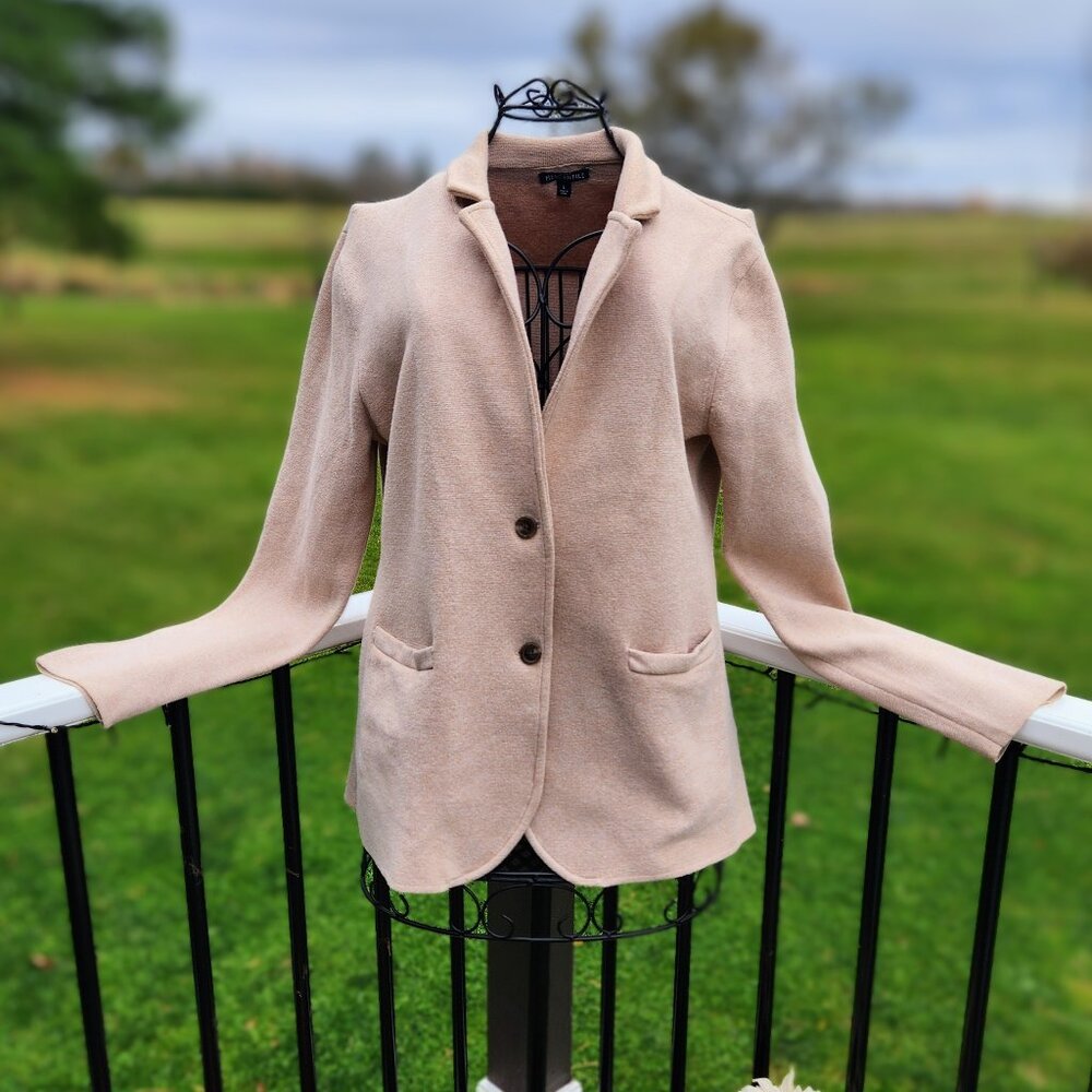 J Crew Mercantile Tan Schoolboy Sweater, Size L